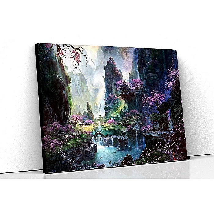 Tablou canvas fantezie in padure [1]