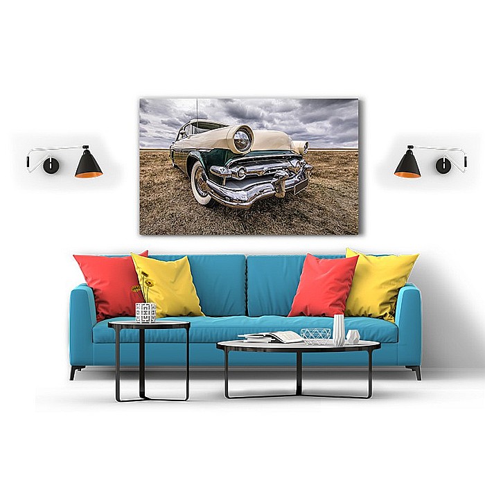 Tablou canvas old vehicle closeup [2]