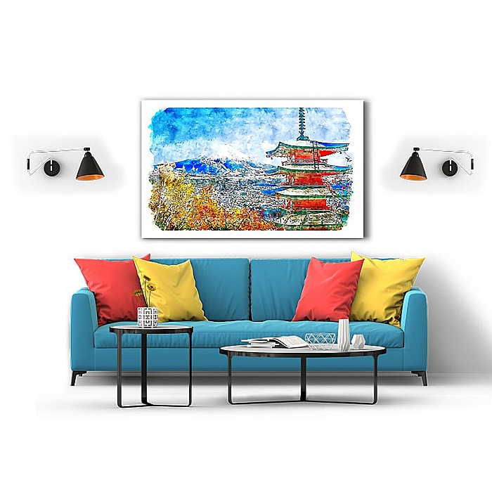 Tablou canvas painting temple [2]