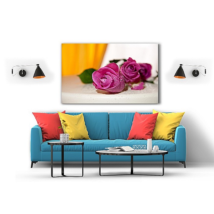 Tablou canvas pink roses [2]