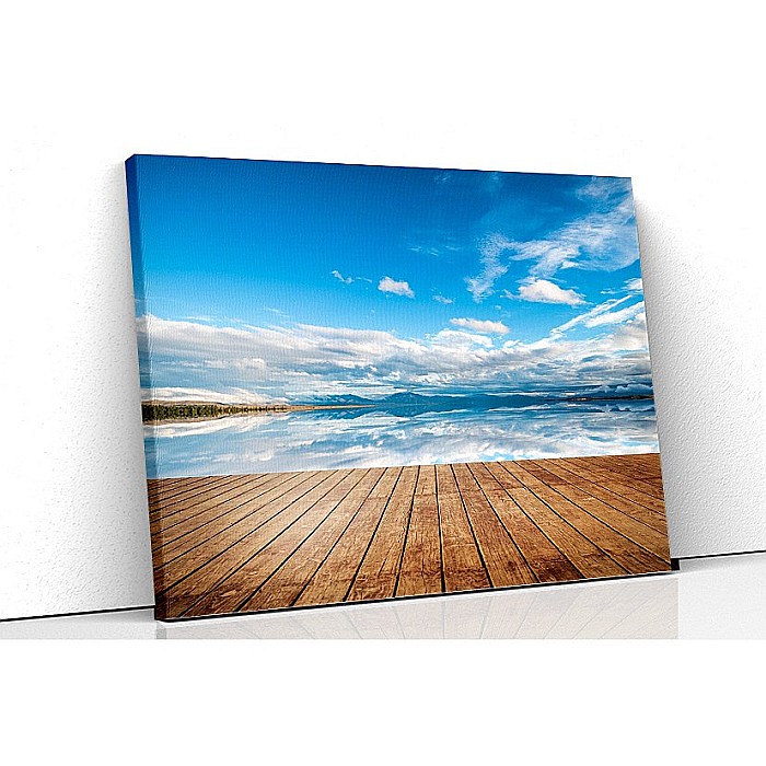 Tablou canvas ponton vedere orizont [1]