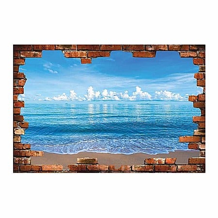 Stickere perete 3d - Sticker perete 3D vedere la ocean