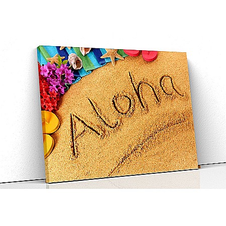 Tablouri canvas motivationale - Tablou canvas Aloha
