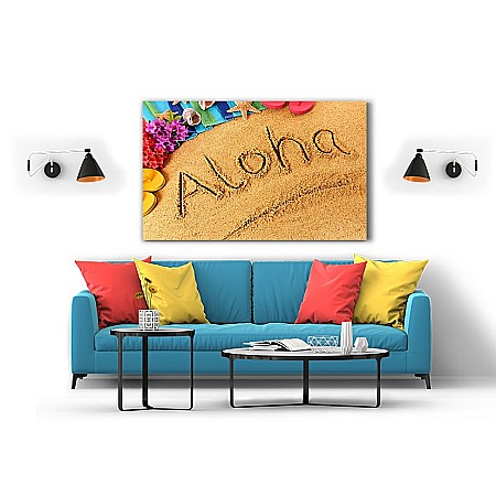 Tablou canvas Aloha [1]