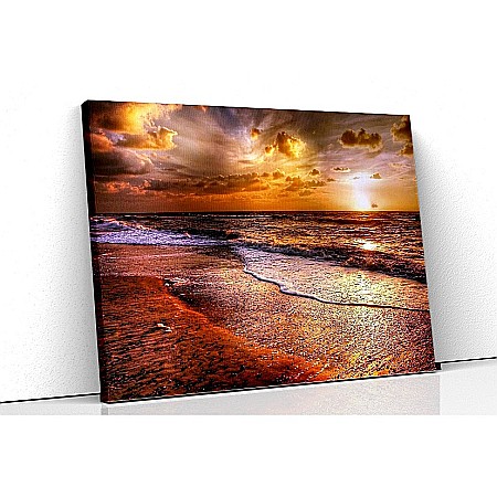 Tablouri canvas peisaje - Tablou canvas apus