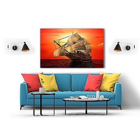 Tablou canvas apus pe ocean [1]