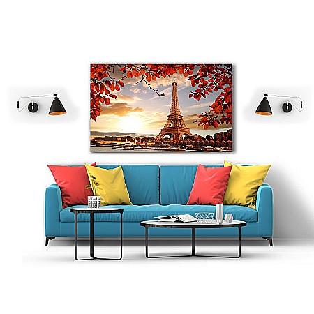 Tablou canvas  autumn Eiffel Tower [1]