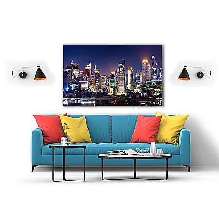 Tablou canvas bangkok thailanada noaptea [1]