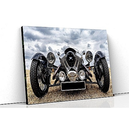 Tablouri canvas auto moto - Tablou canvas black old vehicle