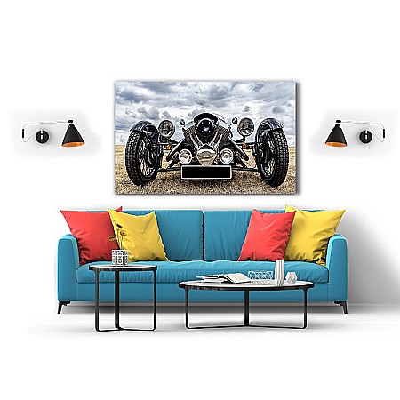 Tablou canvas black old vehicle [1]