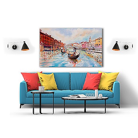 Tablou canvas canal Venetia [1]
