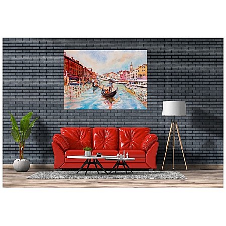 Tablou canvas canal Venetia [2]