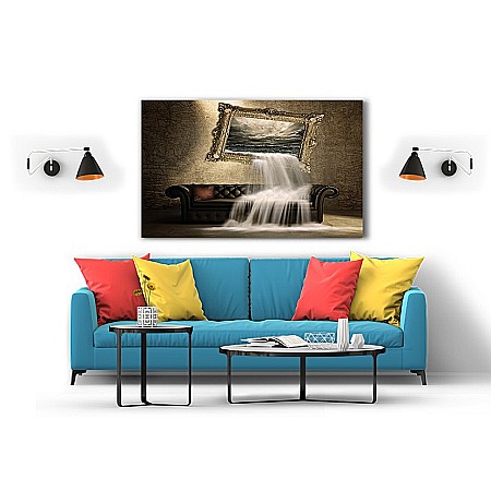 Tablou canvas cascada abstract [1]
