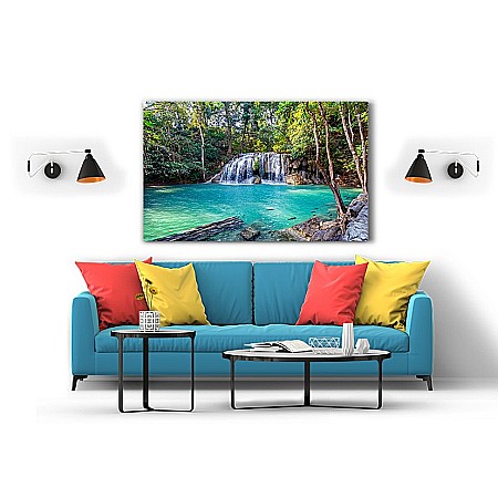 Tablou canvas cascada Erawan Thailanda [1]