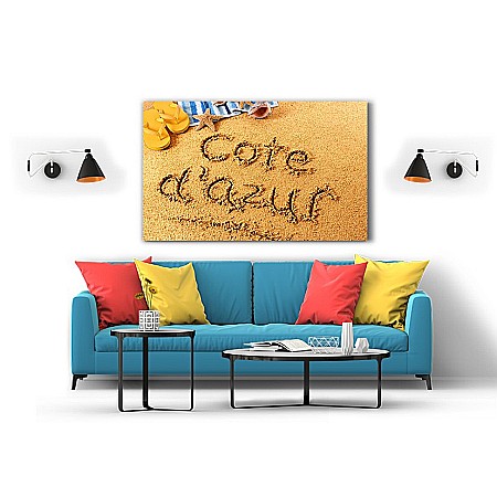 Tablou canvas Coasta de Azur [1]