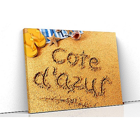 Tablouri canvas motivationale - Tablou canvas Coasta de Azur