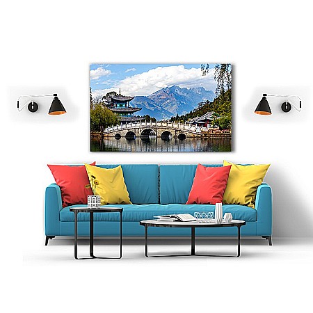 Tablou canvas dragon snow mountain [2]