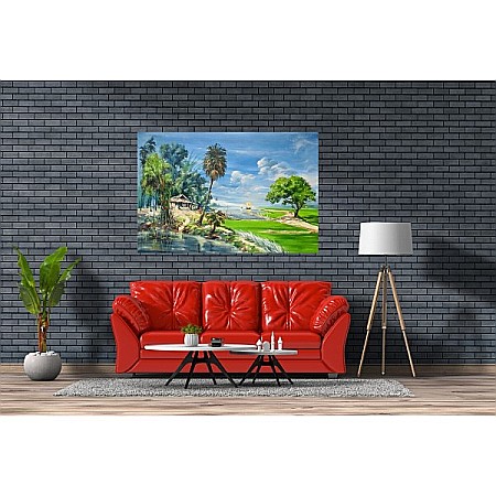 Tablou canvas green island [1]
