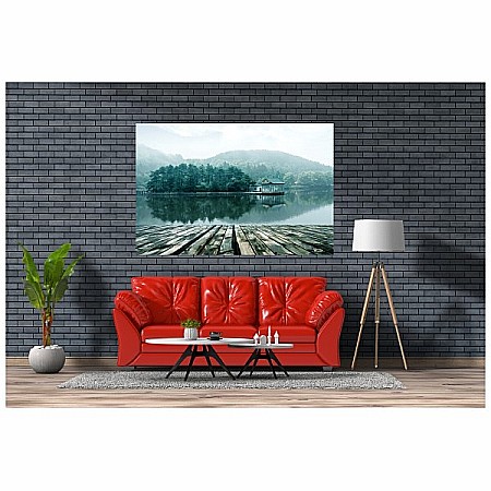 Tablou canvas lake view [2]