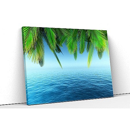 Tablouri canvas peisaje - Tablou canvas mare albastra