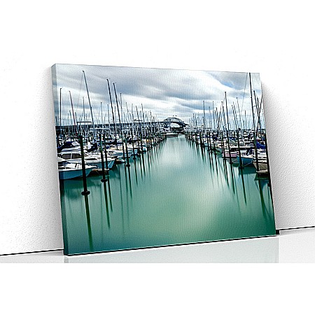 Tablouri canvas peisaje - Tablou canvas marina view