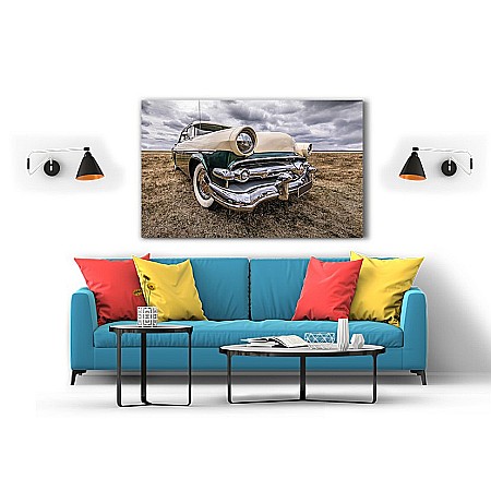 Tablou canvas old vehicle closeup [1]
