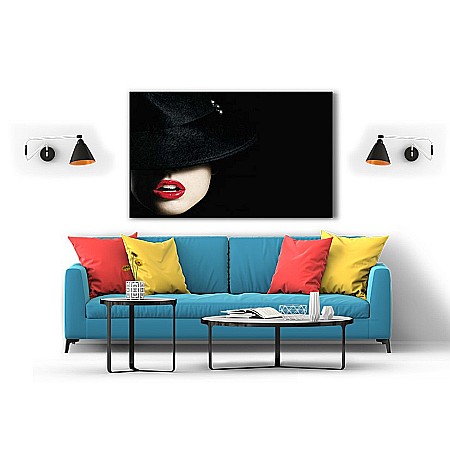 Tablou canvas palarie neagra [1]