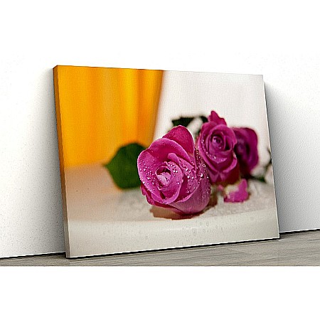 Tablouri canvas florale - Tablou canvas pink roses