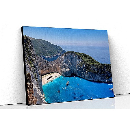Tablouri canvas peisaje - Tablou canvas plaja grecia