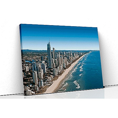Tablou canvas orase - Tablou canvas plaja in Dubai