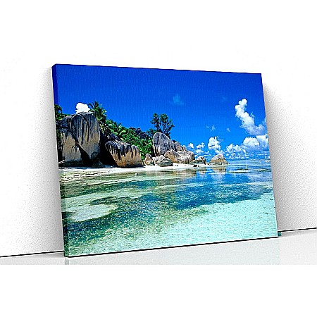 Tablouri canvas peisaje - Tablou canvas plaja insorita
