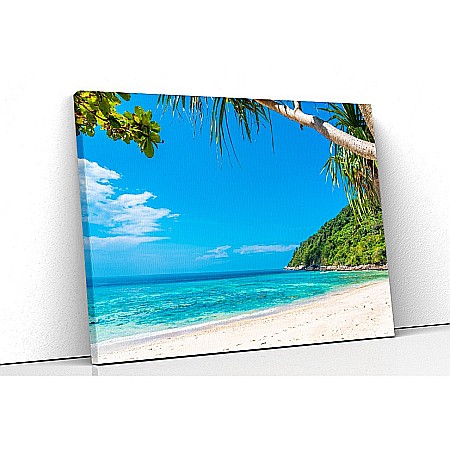 Tablouri canvas peisaje - Tablou canvas plaja tropicala
