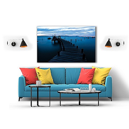 Tablou canvas ponton at night [1]
