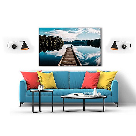 Tablou canvas ponton view [1]