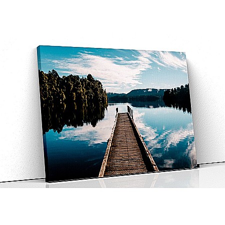 Tablouri canvas peisaje - Tablou canvas ponton view
