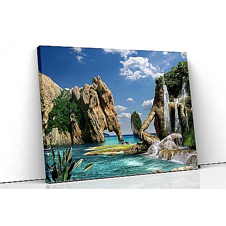 Tablouri canvas peisaje - Tablou canvas stanci fantezie