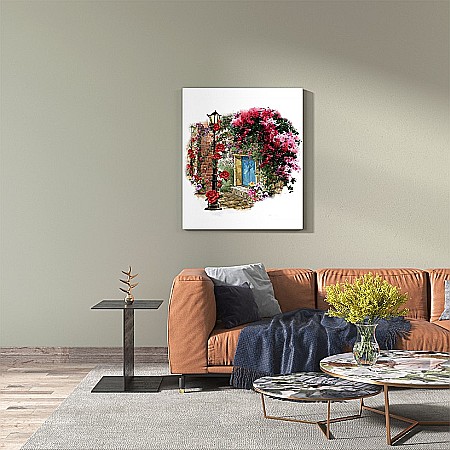 Tablou canvas street flowers [1]