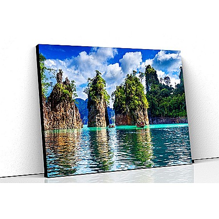 Tablouri canvas peisaje - Tablou canvas tailanda vedere de la tarm