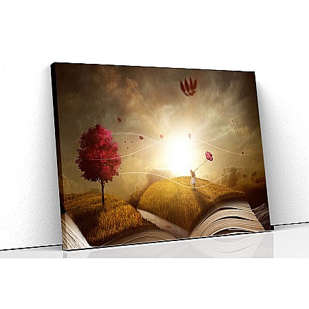 Tablouri canvas abstract - Tablou canvas transpunere in lectura