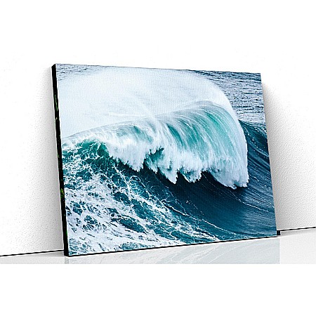 Tablouri canvas peisaje - Tablou canvas val superb mare albastra