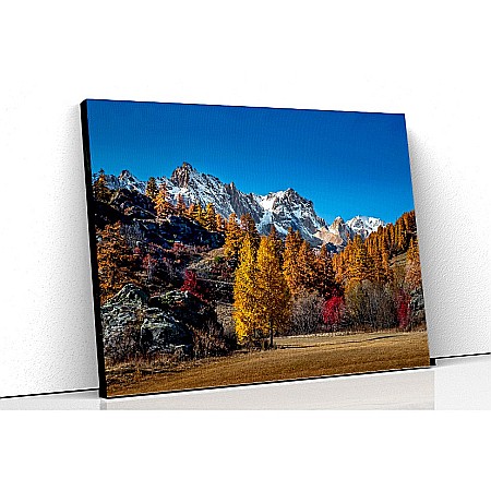 Tablouri canvas peisaje - Tablou canvas vedere montana superba