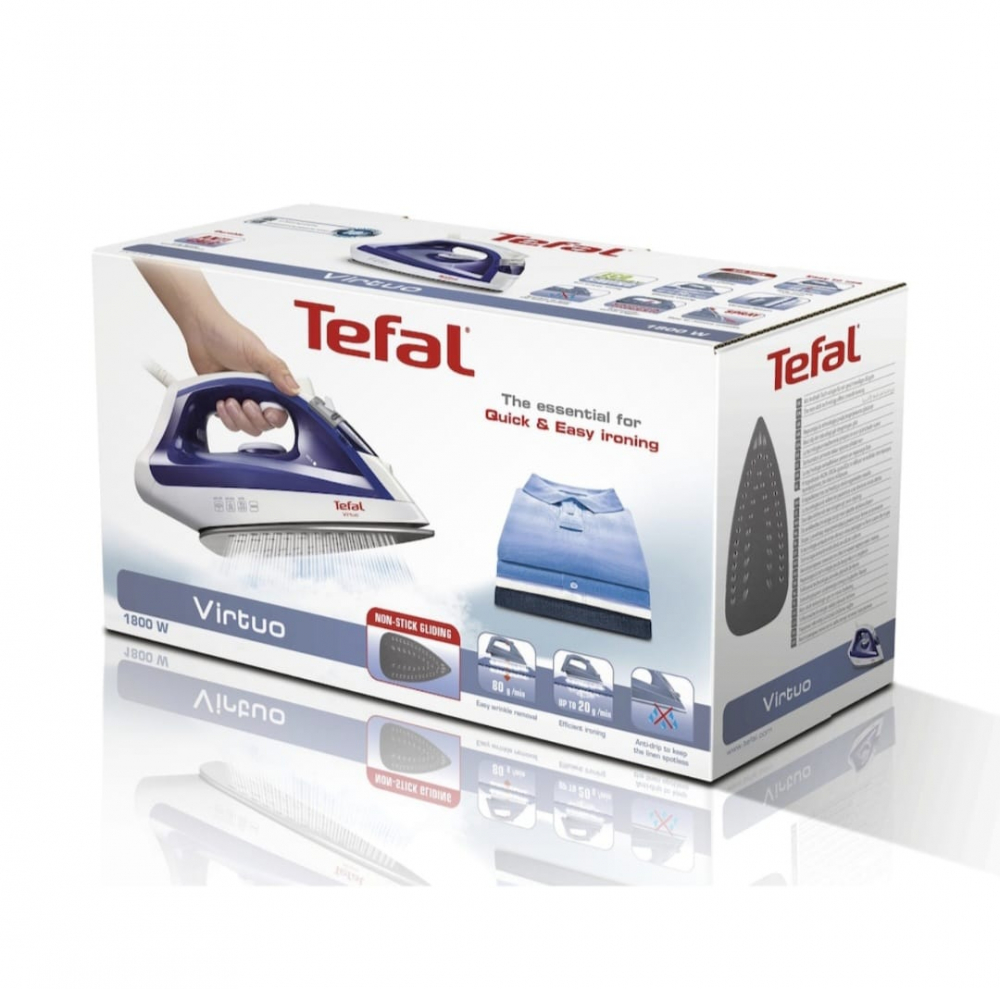 Fier de calcat Tefal 1800 W, albastru [4]