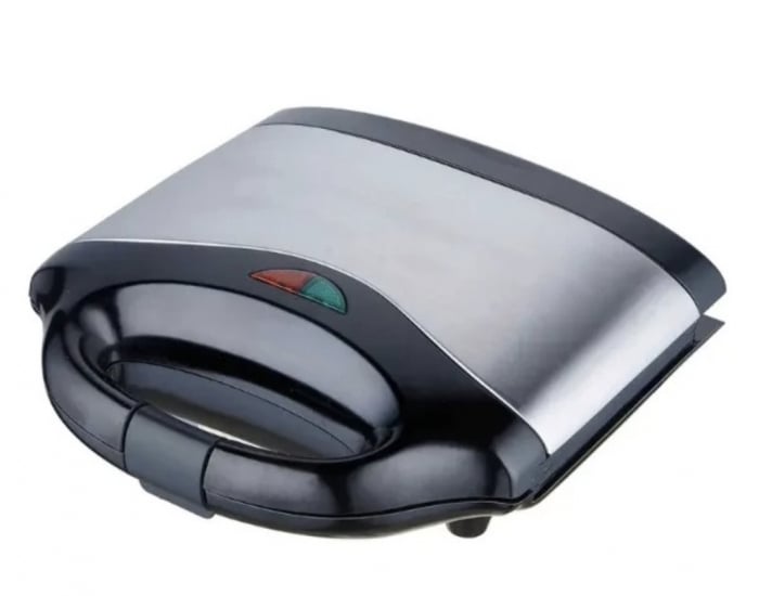 Sandwich maker jrh , placi antiaderente, inox, 750W [1]