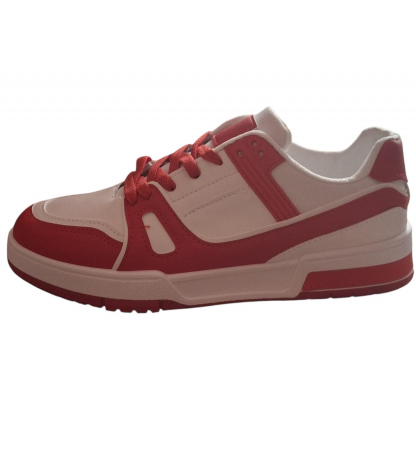 Pantofi sport dama rosii din piele ecologica Asterva marimea 39 [1]