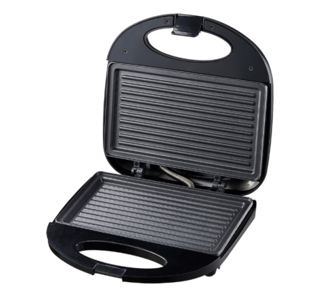 Sandwich maker jrh , placi antiaderente, inox, 750W [1]