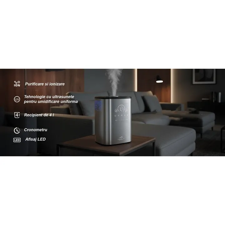 Umidificator de aer inteligent ultrasonic ETA Noble Smart 5629 gri [7]