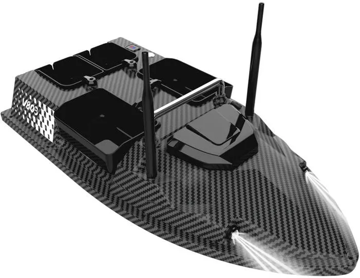 Barcă pentru plantat și nădit V803 Pro Camuflaj Carbon cu GPS autopilot, sonar color și acumulator de 12000mAh [3]
