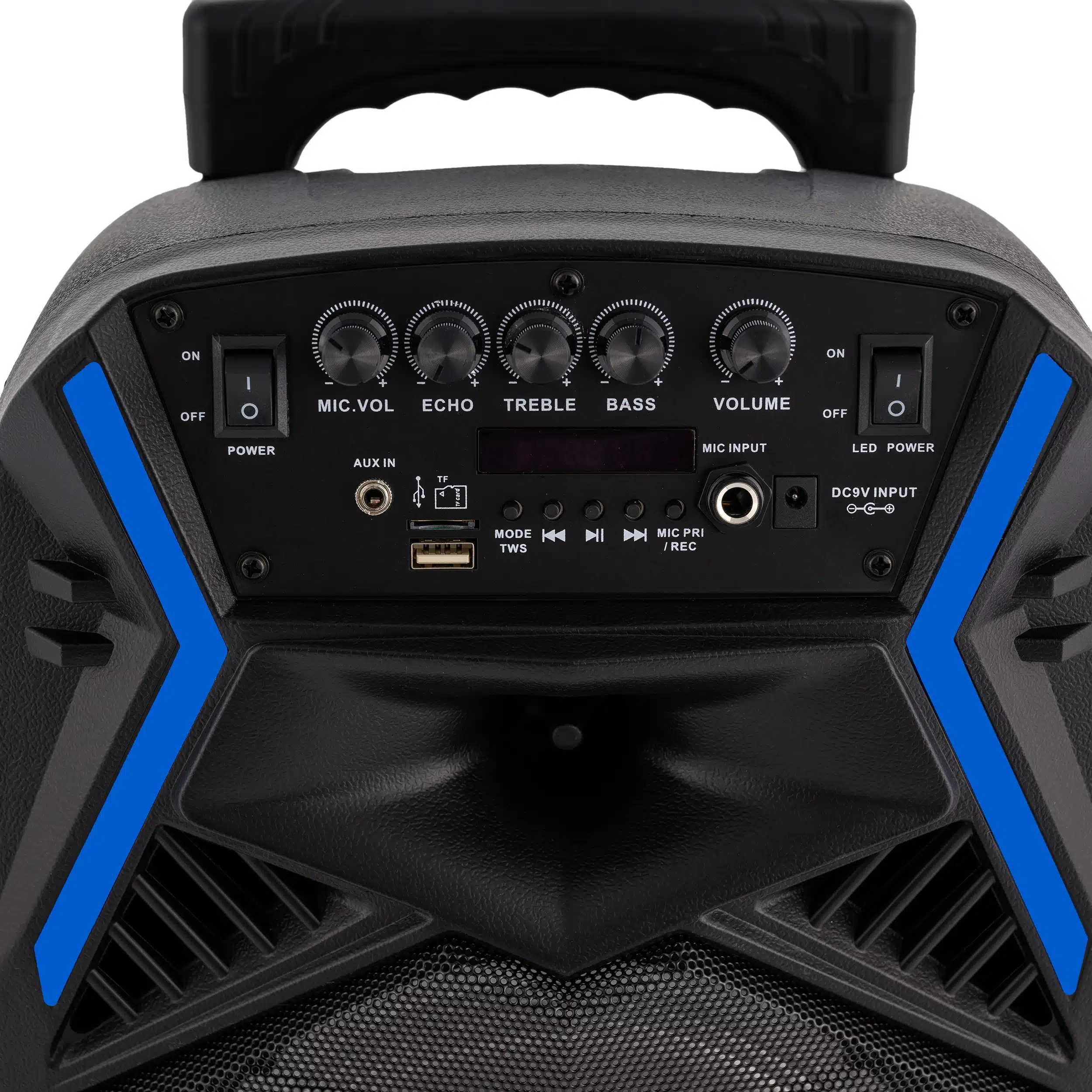 Boxă Portabilă 400W Tip Troler Bibica Edition, Bluetooth, Microfon Wireless, TWS, 8 inch [4]