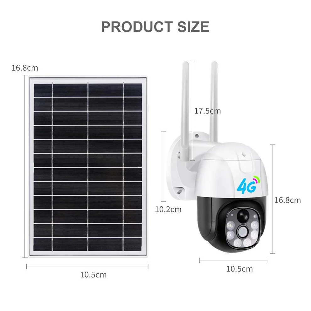 Cameră supraveghere 4G PTZ cu panou solar Bibica Edition [2]