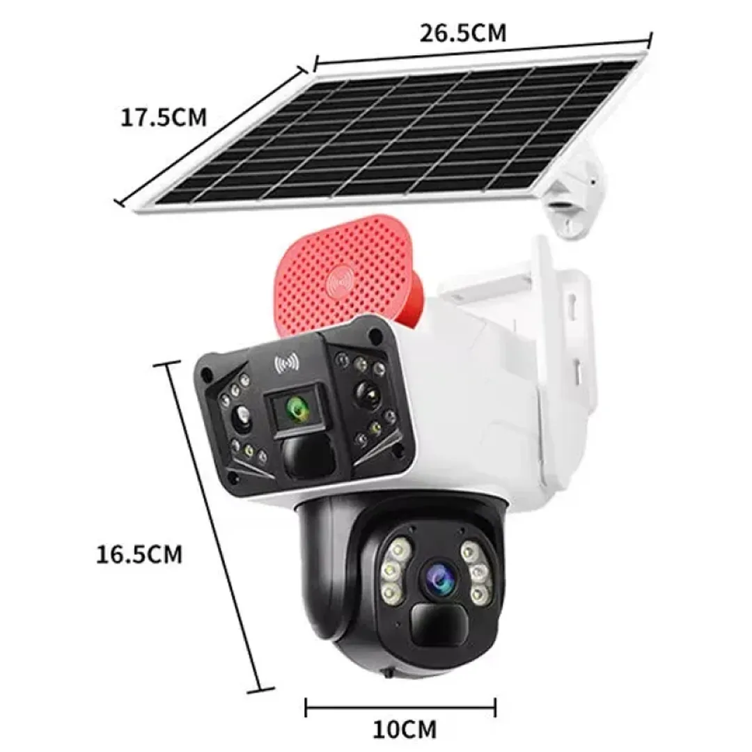 Cameră supraveghere exterioară 4G cu panou solar Bibica Edition [3]